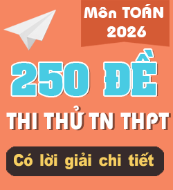 Đề thi thử THPTQG Toán học 2026